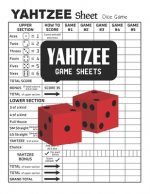 Yahtzee Game Sheets: 100 Yahtzee Sheet Dice Game