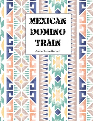 Mexican domino train game Score Record: large size pads were great. Mexican Train Score Record Dominoes Scoring Game Record Level Keeper Book