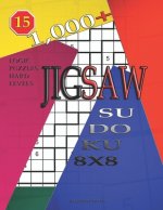 1,000 + sudoku jigsaw 8x8: Logic puzzles hard levels