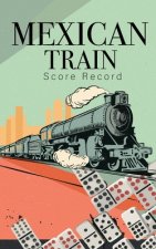 Mexican Train Score Record: Small size Good for family fun Mexican Train Dominoes Game large size pads were great. size 5x8 inch
