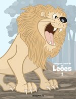 Livro para Colorir de Leoes 2
