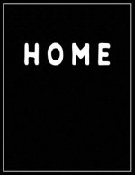 Home: Home Black and white Decorative Book - Perfect for Coffee Tables, End Tables, Bookshelves, Interior Design & Home Stag