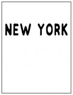 New York: Black and white Decorative Book - Perfect for Coffee Tables, End Tables, Bookshelves, Interior Design & Home Staging A