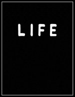 Life: Black and white Decorative Book - Perfect for Coffee Tables, End Tables, Bookshelves, Interior Design & Home Staging A