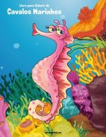Livro para Colorir de Cavalos Marinhos