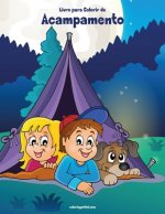 Livro para Colorir de Acampamento