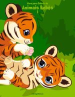 Livro para Colorir de Animais Bebes 1