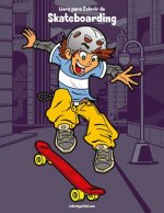 Livro para Colorir de Skateboarding