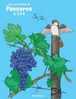 Livro para Colorir de Passaros 4, 5 & 6