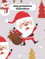 Mein persönliches Stickeralbum: Frohe Weihnachten Stickeralbum