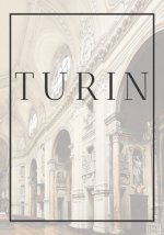 Turin: A decorative book for coffee tables, end tables, bookshelves and interior design styling - Stack Italy city books to a