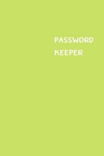 Password Keeper: Size (6 x 9 inches) - 100 Pages - Lime Cover: Keep your usernames, passwords, social info, web addresses and security