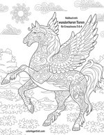 Malbuch mit wunderbaren Tieren fur Erwachsene 3 & 4