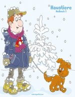 Haustiere Malbuch 3