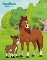 Haustiere Malbuch 1 & 2