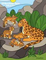 Afrikanische Tiere Malbuch 3 & 4