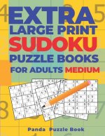 Extra Large Print Sudoku Puzzle Books For Adults Medium