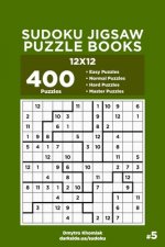 Sudoku Jigsaw Puzzle Books - 400 Easy to Master Puzzles 12x12 (Volume 5)