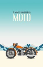 Carnet d'entretien Moto: Suivi d'entretien moto - Tous les constructeurs - 100 fiches d'entretien ? remplir - moto orange