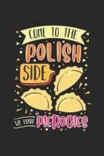 Come to the polish side: Recipe Paper (6x9 Inches) with 120 Pages