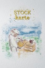 Stockkarte: Bienen Stockkarte für Imker zum ausfüllen - alle Daten des Bienestockes, der Bienenbeute, dem Bienenvolk und dem Honig