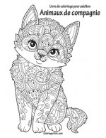 Livre de coloriage pour adultes Animaux de compagnie
