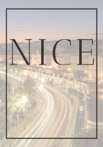 Nice: A decorative book for coffee tables, end tables, bookshelves and interior design styling - Stack France city books to