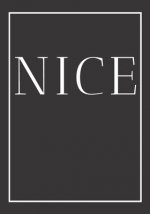 Nice: A decorative book for coffee tables, end tables, bookshelves and interior design styling - Stack France city books to