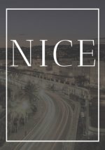 Nice: A decorative book for coffee tables, end tables, bookshelves and interior design styling - Stack France city books to
