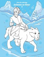 Livre de coloriage Animaux en hiver 2
