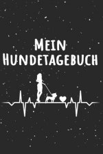 Mein Hundetagebuch: für die schönsten Momente mit deinem Vierbeiner - 110 Seiten mit schönem Pfoten Muster - Für die schönsten Erinnerunge