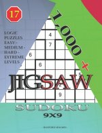 1,000 + sudoku jigsaw 9x9: Logic puzzles easy - medium - hard - extreme levels