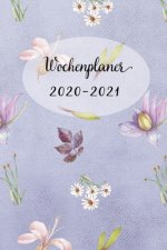 Wochenplaner 2020-2021: Wiesn Blumen Wochen - und Monatsplaner - Terminkalender Tagesplaner - ein Liebevolles Geschenk für Frauen Kollegen