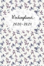 Wochenplaner 2020-2021: Netter Blumen und Kolibri Wochen - und Monatsplaner - Terminkalender Tagesplaner - ein Liebevolles Geschenk für Frauen
