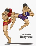 Livre de coloriage Muay-thai