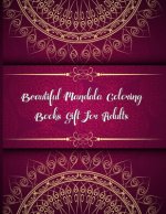 Beautiful Mandala Coloring Books Gift For Adults