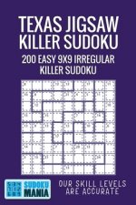 Texas Jigsaw Killer Sudoku: 200 Easy 9x9 Irregular Killer Sudoku