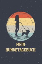 Mein Hundetagebuch: für die schönsten Momente mit deinem Vierbeiner - 110 Seiten mit schönem Pfoten Muster - Für die schönsten Erinnerunge