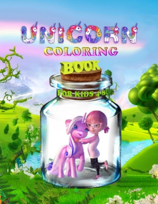 unicorn coloring book for kids 4-8: best coloring book with 50+ unique design ever