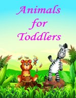 Animals for Toddlers: coloring Pages for Children ages 2-5 from funny and variety amazing image.
