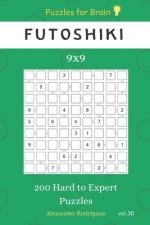 Puzzles for Brain - Futoshiki 200 Hard to Expert Puzzles 9x9 vol.30