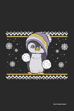 Ugly Christmas Penguin: 120 Pages I 6x9 I Graph Paper 5x5