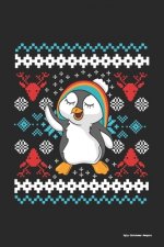 Ugly Christmas Penguin: 120 Pages I 6x9 I Graph Paper 5x5