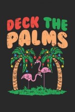 Deck The Palms: 120 Pages I 6x9 I Graph Paper 5x5