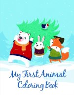 My First Animal Coloring Book: Easy and Funny Animal Images
