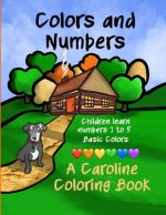 Colors and Numbers: A Caroline Coloring Book