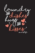 Laundry And Dishes Hugs And Kisses #momslife: Weekly To Do Chart Tracker for Moms