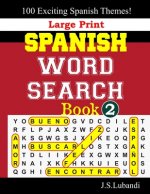 Large Print SPANISH WORD SEARCH Book; 2