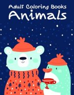 Adult Coloring Books Animals: Baby Animals and Pets Coloring Pages for boys, girls, Children