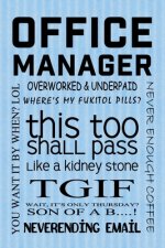 Office Rhetoric: Office Manager